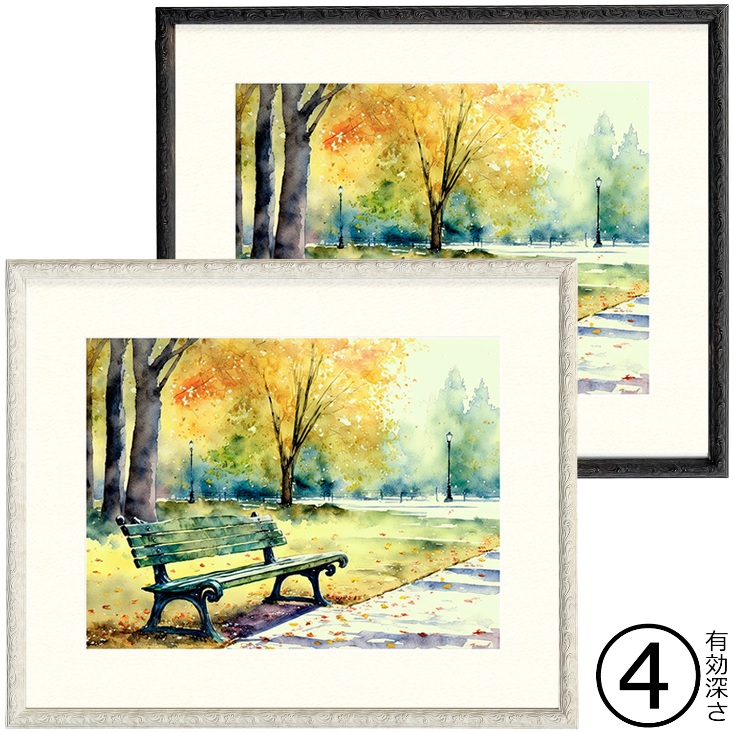 クラシックを、モダンに飾る。繊細な彫刻美とモノトーンが織りなす軽量デッサン額